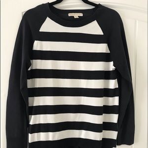 Michael Kors striped navy/white sweater